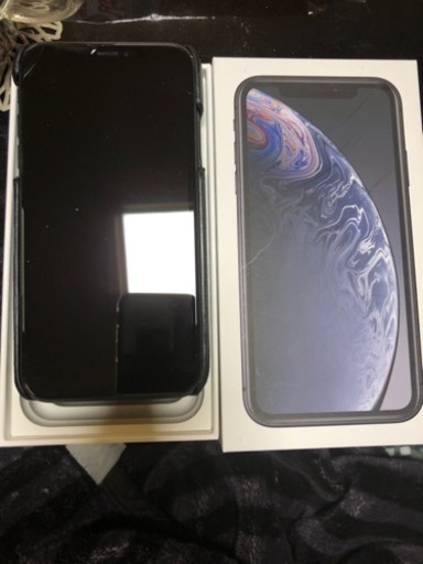 決まりました　iPhonexr 64GB SIMフリー ブラック　美品