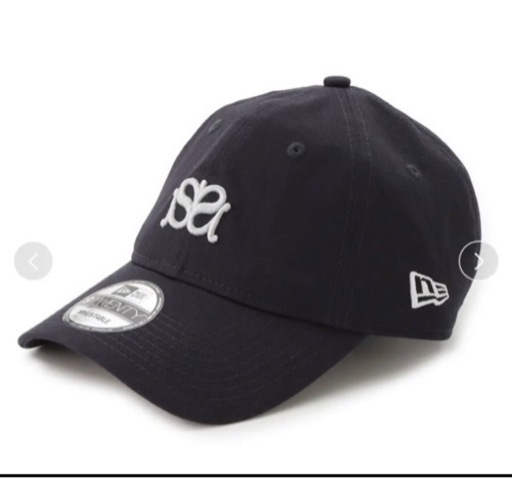 スナイデル　snidel ニューエラコラボ　キャップ　ネイビー