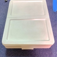 【募集終了】    IKEA ベット下収納ケース　３点　サイズ　...
