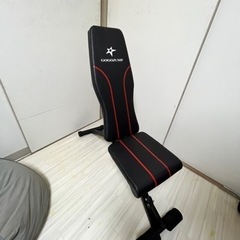 トレーニングベンチ　ダンベルセット