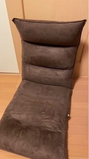 座椅子 ブラウン 折りたたみ