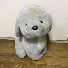 【あげます】うめ吉 犬のぬいぐるみ 高さ約40cmの画像