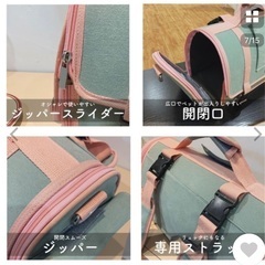 ペットキャリー　中古の画像