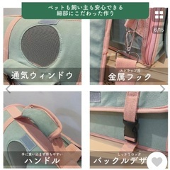 ペットキャリー　中古の画像