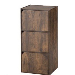 カラーボックス2つ