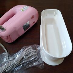 【取引中】未使用　ハンドミキサー　テスコム THM26(P)の画像