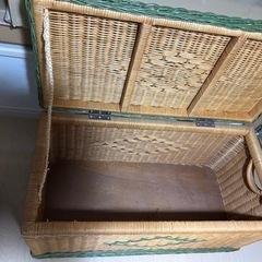 ラタン収納の画像
