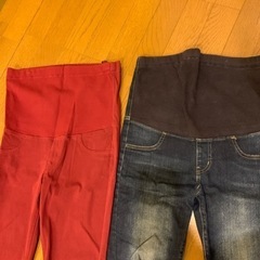 ユニクロ　マタニティズボン2点の画像