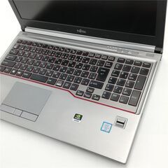 日本製 超高速SSD 15.6型 ノートパソコン 富士通 H760 中古良品 第6世代 Core i5 16GB 無線 NVIDIA Bluetooth Windows11 Officeの画像