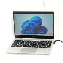 高速SSD タッチ可 12.5型 薄型 ノートパソコン HP EliteBook x360 1020 G2 中古美品 第7世代Core i7 8GB 無線 Windows11 Office