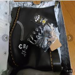 【新品】ドクターマーチン　Dr.Martens×CBGB　タグ付　25.5センチの画像