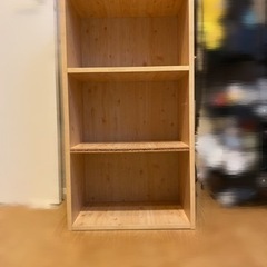 大きさいろいろ縦長ボックス家具4点まとめての画像