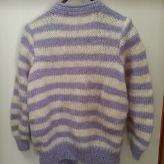 手編みセーター等の画像