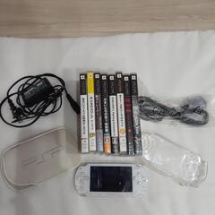 PSP本体動作確認済みプラスソフト付きの画像