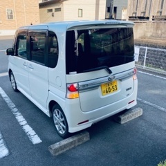 ダイハツ タント カスタムX 車検付き の画像
