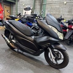 PCXカスタム✨全塗装艶消しブラック‼️リアライズマフラー✨