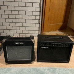アンプ　ギター　2点