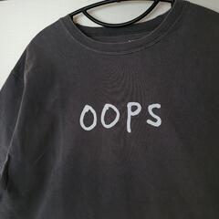 【OOPS】Tシャツ 半袖　オーバーサイズの画像