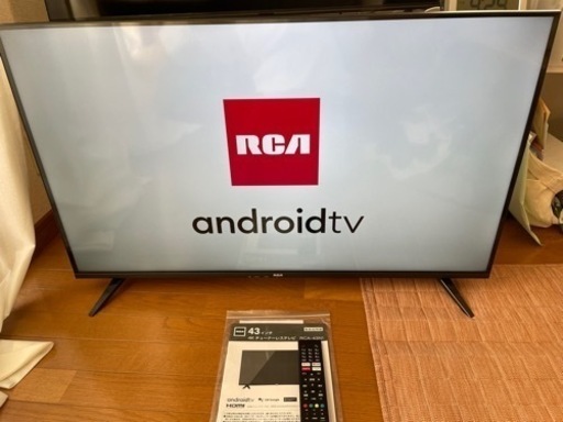 RCA 4K チューナーレステレビ 43V型(RCA-43N1)