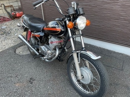 CM125T 実働　書類　自賠責付き　レストア済み　12V化　タコ付き　ミニバブ