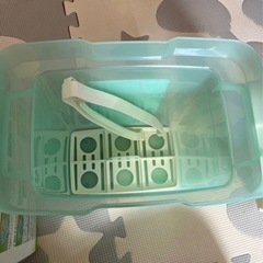 哺乳びん・ニプル消毒専用容器  ビーンスタークの画像