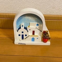 あげます。石膏の置物(題:エーゲ海の思い出)