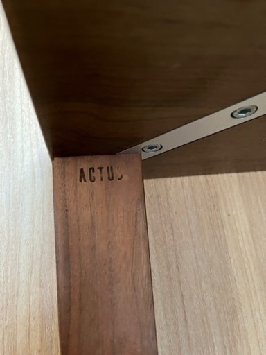 ACTUS （アクタス）ダイニングテーブル FBダイニングテーブル　ウォールナット　木製