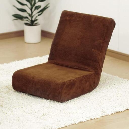 新品未使用 アイリスオーヤマ 座椅子 \u0026 枕 2way ふわふわ フロアチェア コンパクト 折りたたみ ブラウン ZC-9