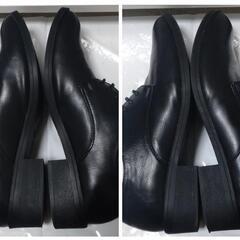 Liberty Doll オックスフォード/プレーントゥ/ビジネス＊24cm黒の画像