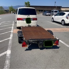 フルトレーラー 積載300kg 車検満タン 免許不要の画像
