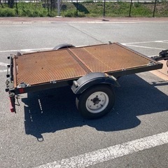 フルトレーラー 積載300kg 車検満タン 免許不要