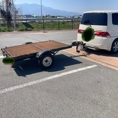 フルトレーラー 積載300kg 車検満タン 免許不要の画像