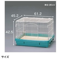 ラビットケージ　小動物ペット用ケージの画像