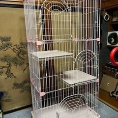 ネコのケージ3段です　取引成立しましたの画像