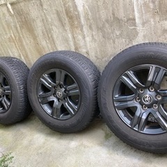 最終値下げ！6.5万！】ハイラックスGUN125 純正タイヤホイールセット