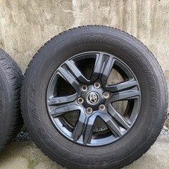 最終値下げ！6.5万！】ハイラックスGUN125 純正タイヤホイールセット