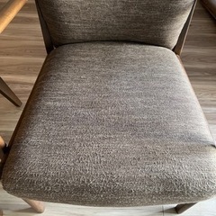 【美品】ダイニングチェア×2(座り心地◎)の画像