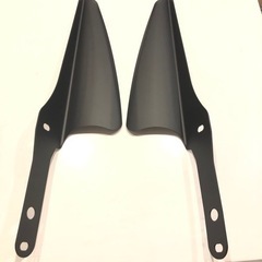 ハーレー フロントスポイラー エアディフレクター スチール マットブラックの画像