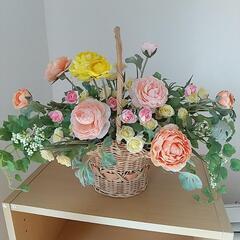 造花のアレンジフラワー