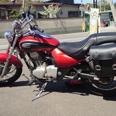 カワサキエルミネーター１２５ｃｃ無事故車、ナンバー付