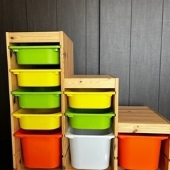 IKEA トロファスト　棚、引き出しセット　引き取りに来ていただける方