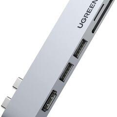 決まりました。【ほぼ新品】UGREEN USB Cハブ MacB...