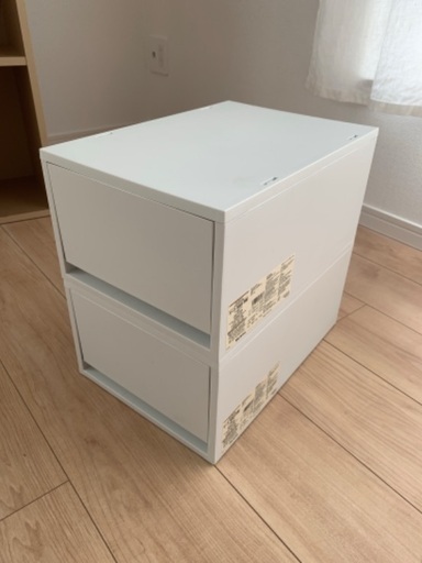 2個セット無印良品ポリプロピレン引き出し