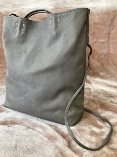 取引確定済セール！slow&coスロウ トートバッグ　ショルダーバッグ　オールレザー　本革