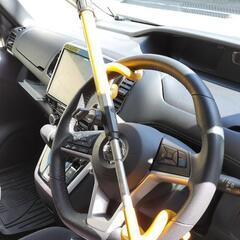 お値下げです!　盗難防止/自動車盗難防止用ハンドルロックの画像