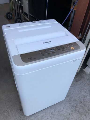 【動作保証あり】Panasonic 2017年 NA-F60B10 6.0kg 洗濯機【管理KRS570】