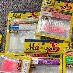 釣り道具色々　ワーム　ルアー等の画像