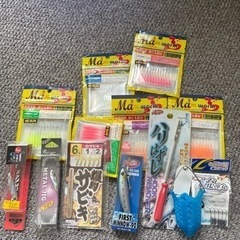釣り道具色々　ワーム　ルアー等