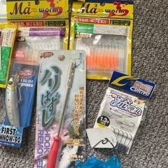 釣り道具色々　ワーム　ルアー等の画像