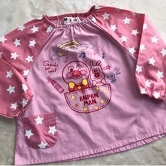 【受付終了】☺︎アンパンマン☺︎スモック　サイズ９５の画像